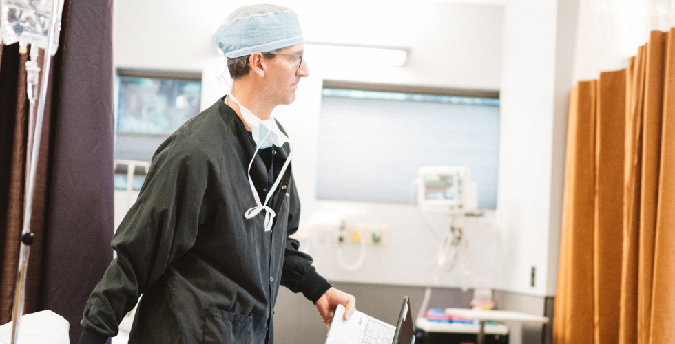 Busy Ophthalmologist at BSM Surgery Center