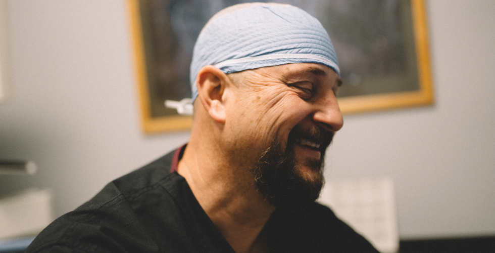 Smiling Orthopedic Surgeon, Dr. Wobig