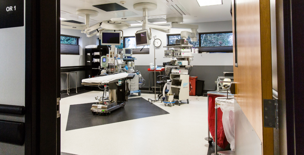 Operating Room 1 at BSM Surgery Center